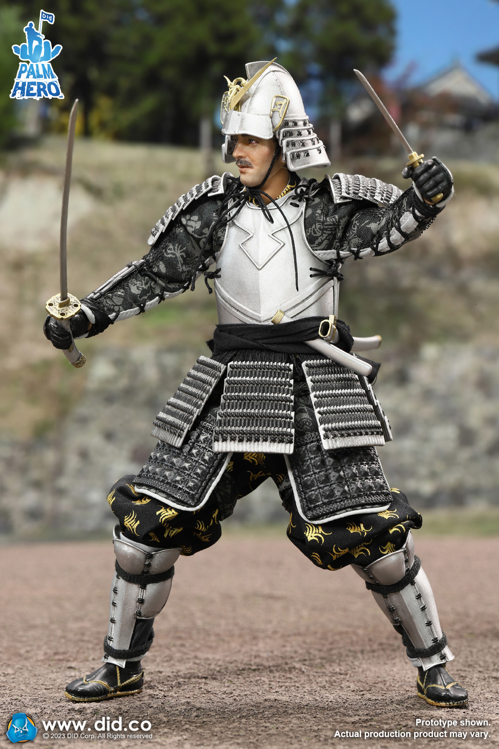 [สั่งจอง] DID 1/12 : Palm Hero Japan Samurai Series - XJ80014 : Uesugi Kenshin