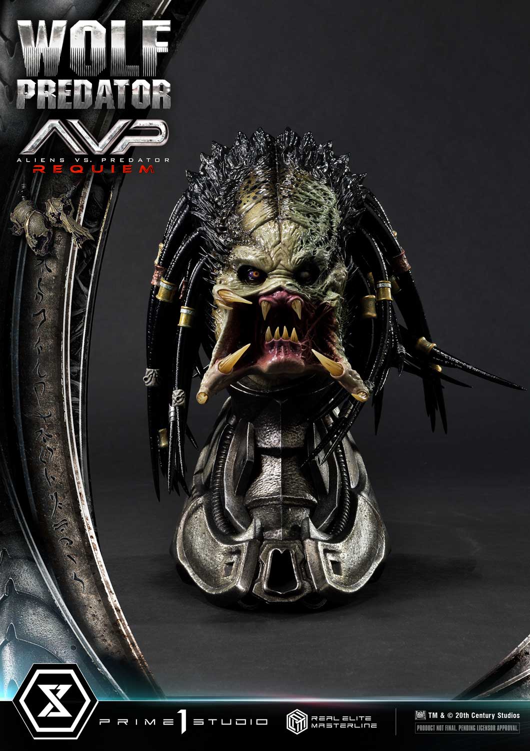 [สั่งจอง]Prime 1 Studio : Wolf Predator (Aliens vs. Predator: Requiem)