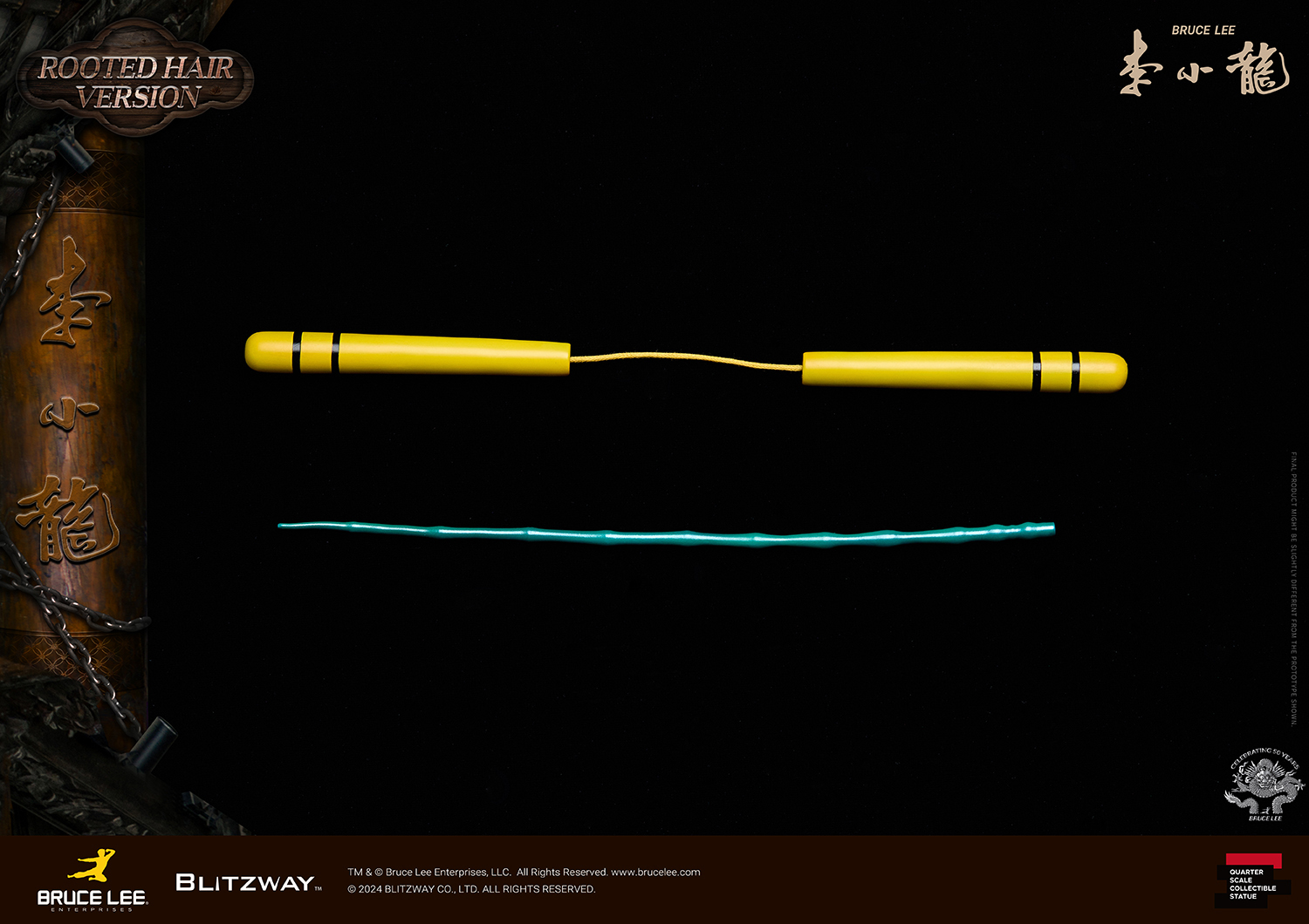 [สั่งจอง] Blitzway BW-SS-22401 1/4 : Bruce Lee Tribute 50th Anniversary Grafted Hair Version