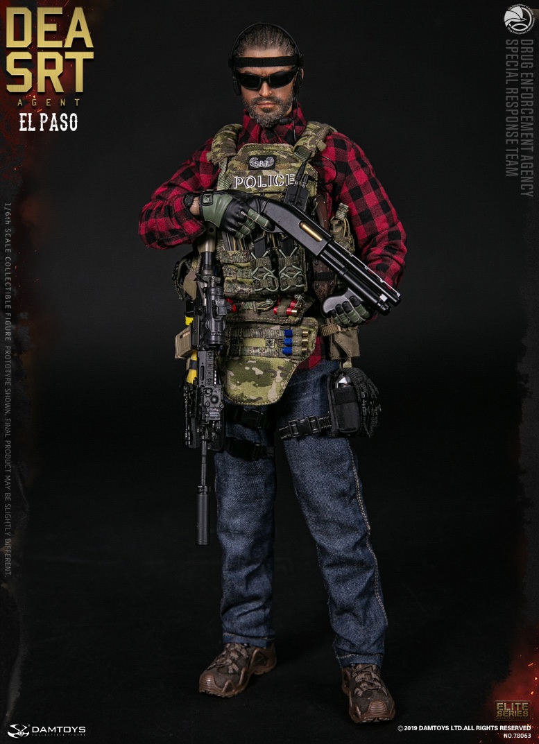[สั่งจอง] DAMTOYS 78063 DEA SRT (Special Response Team) Agent El Paso