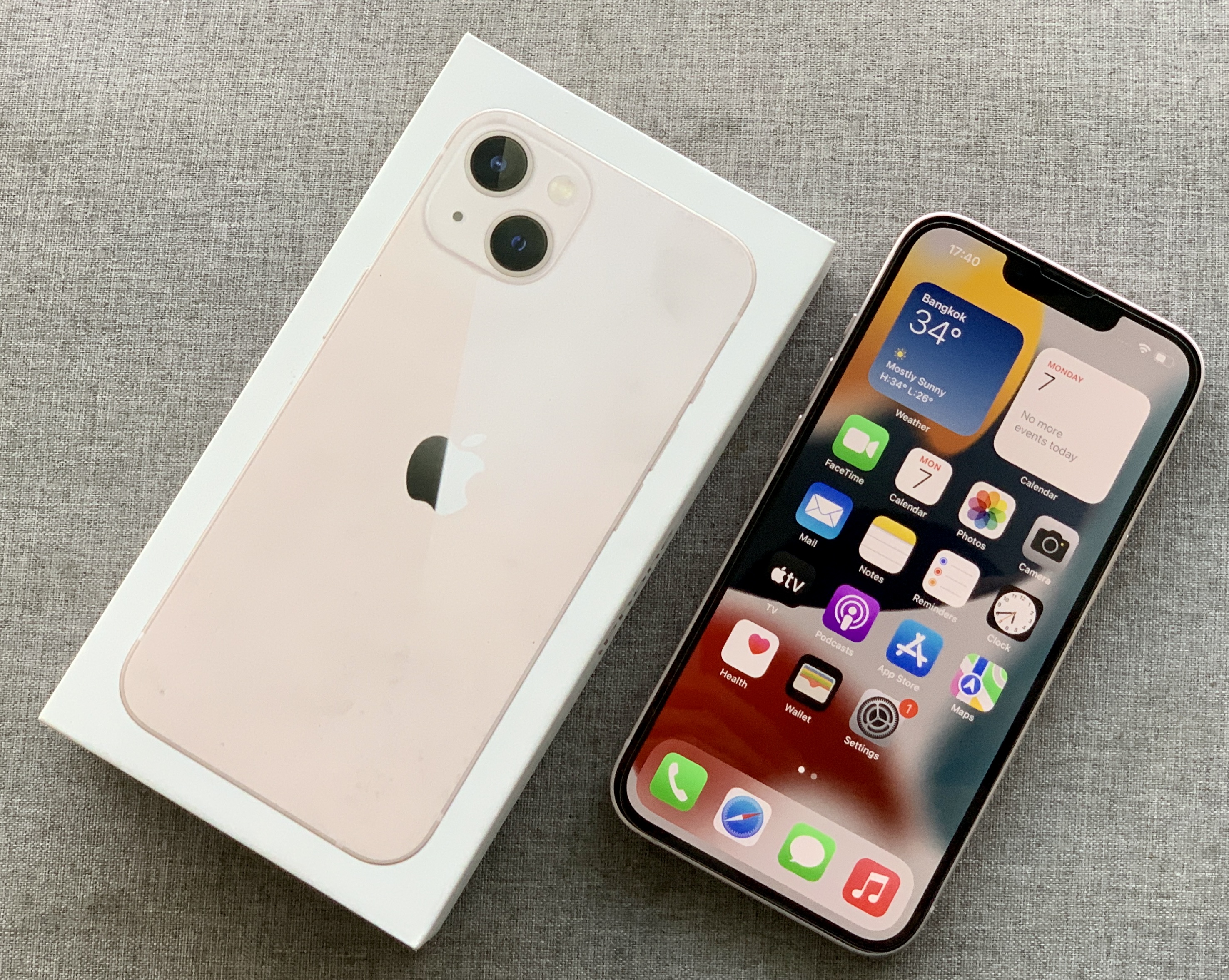 ขาย iPhone 13 ความจุ 128GB มือสอง ประกันยาวๆ