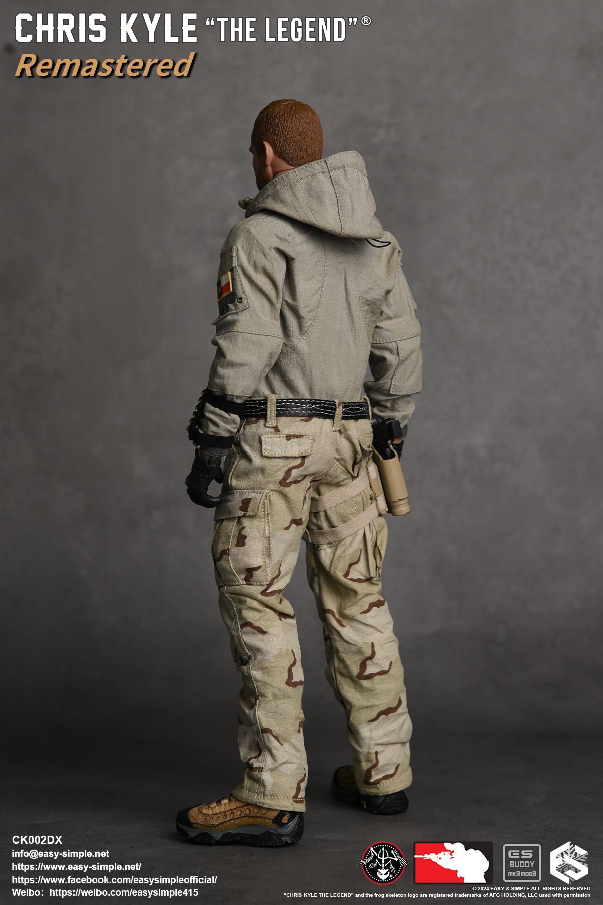 [สั่งจอง] BlackOpsToys X Easy&Simple 1/6 : Chris Kyle "The Legend" Remastered