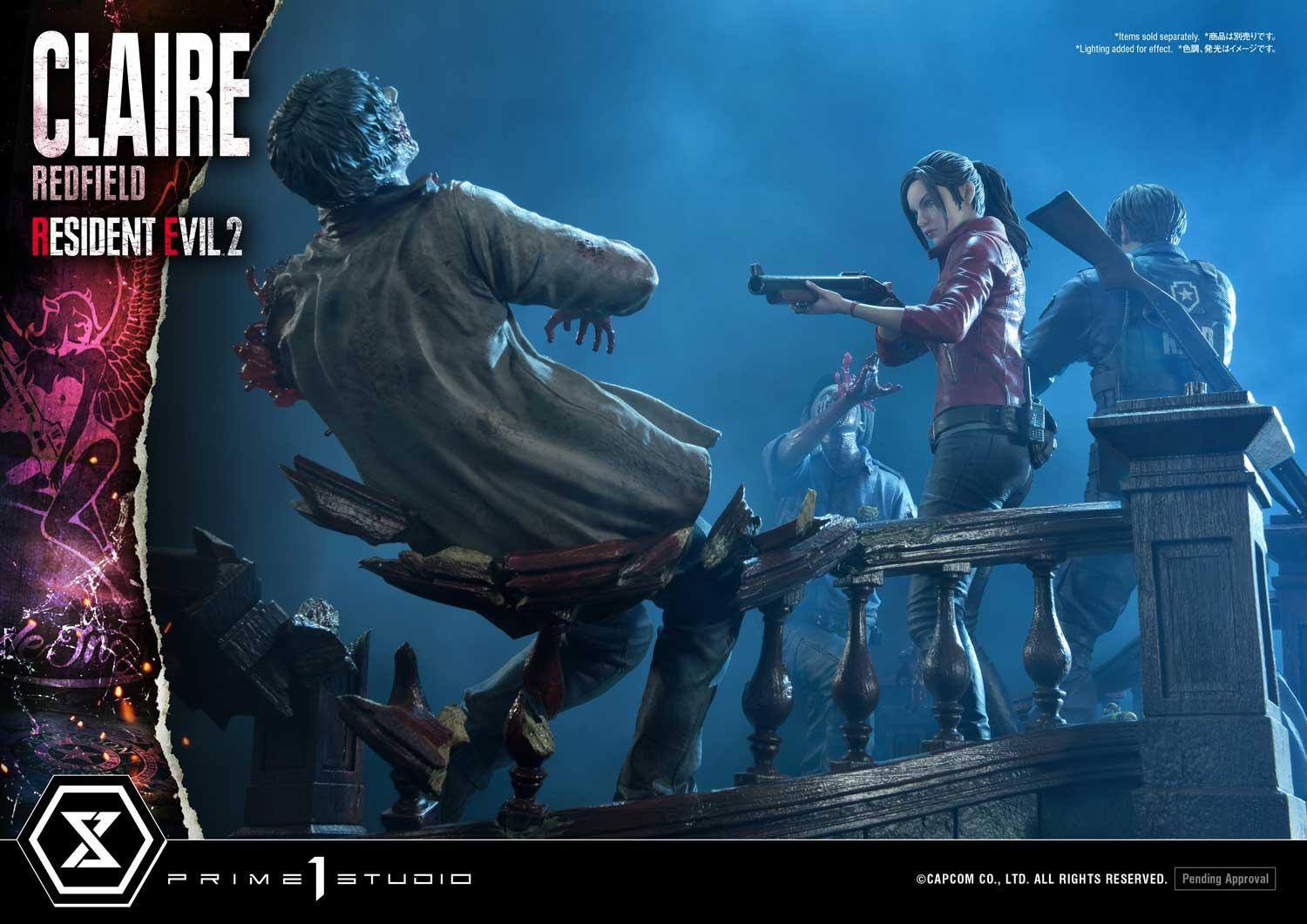 [สั่งจอง]Prime 1 Studio UPMRE2 : Resident Evil 2 Leon S. Kennedy & Claire Redfield