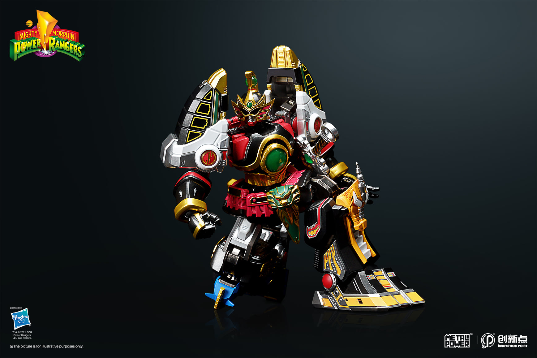 [สั่งจอง]Innovation Point Metal Power : Power Ranger - Thunder Megazord