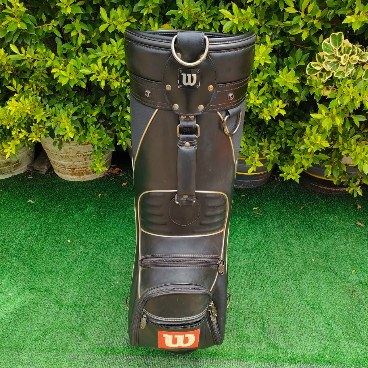 ถุงกอล์ฟ FATSHAFT ACCURACY มือสอง ถุง TOUR สภาพสวย พร้อมใช้ ใบใหญ่ เป็นถุงแข่งของโปรWILSON มือสอง ของแท้ BY NakaraLuxurious
