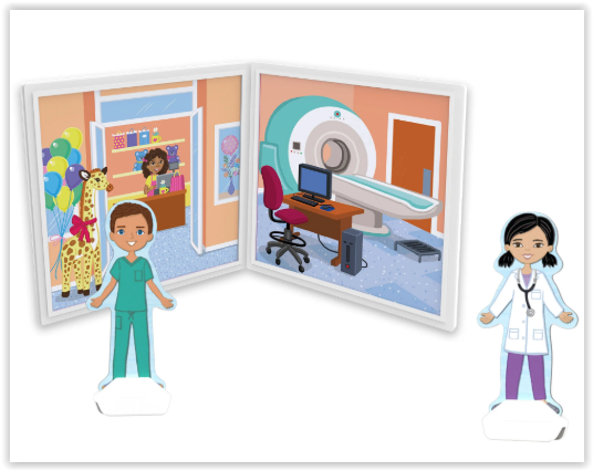 ของเล่นอเมริกา, Magnetivity Hospital ชุดต่อแม่เหล็ก 3D รุ่นโรงพยาบาล,ของเล่นเสริมพัฒนาการ