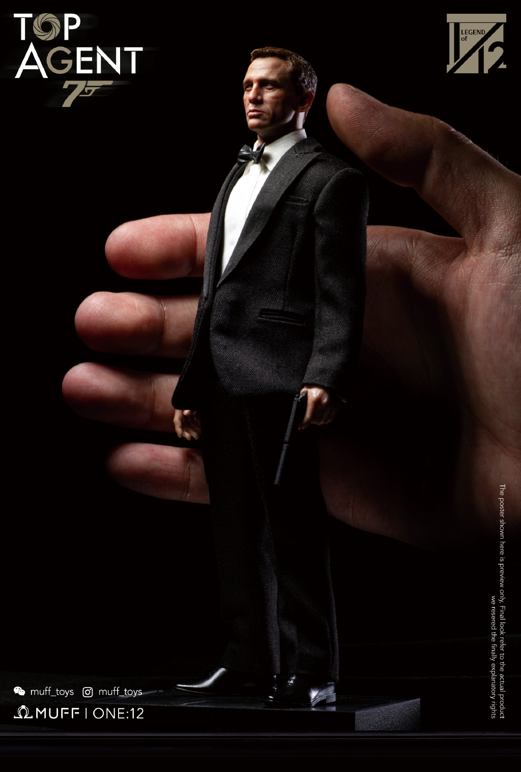 [สั่งจอง]MUFF TOYS 1/12 : TOP AGENT Uncle Dan