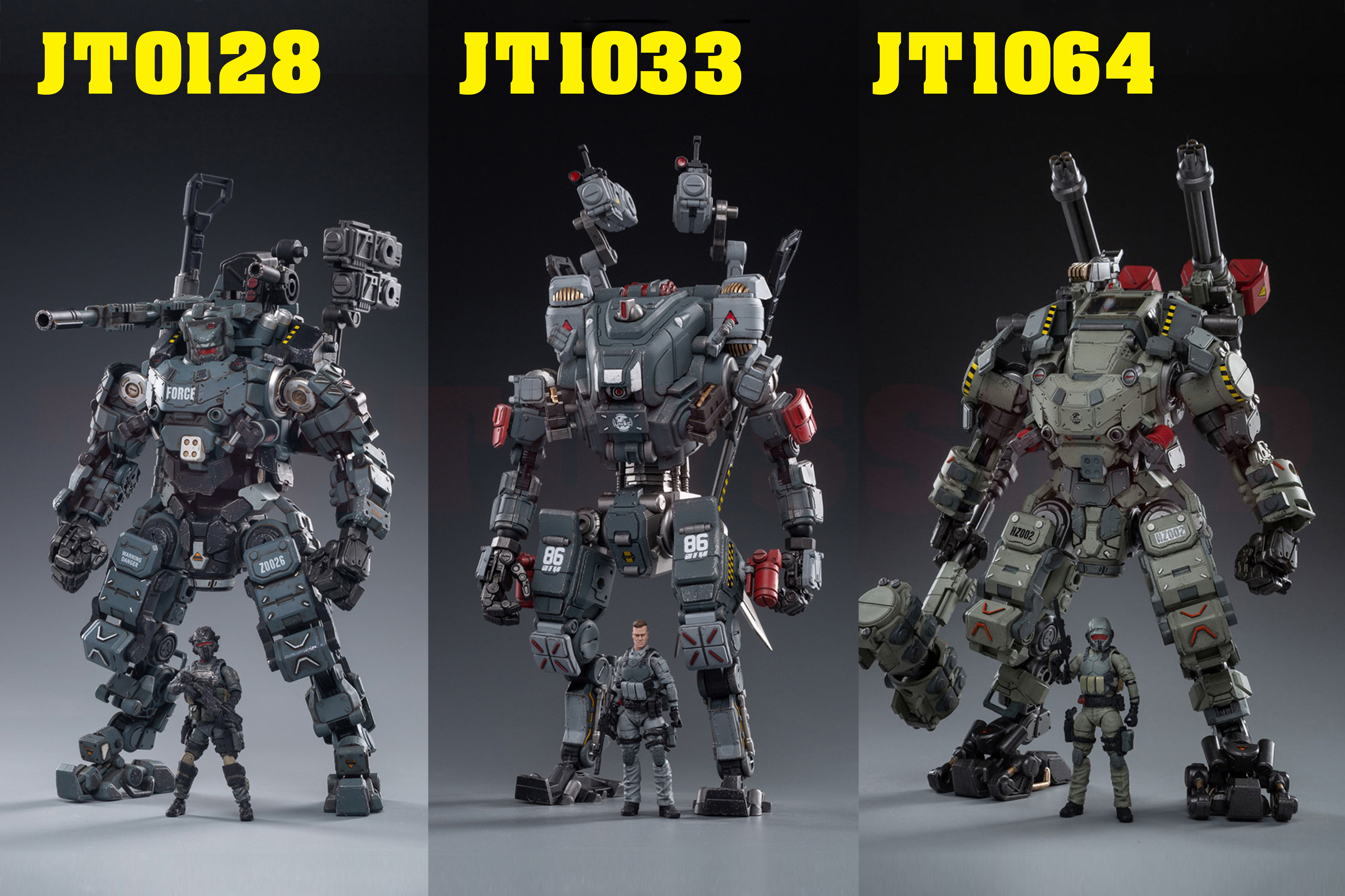 [สั่งจอง] JOYTOY 1/25 : Steel bone Mecha