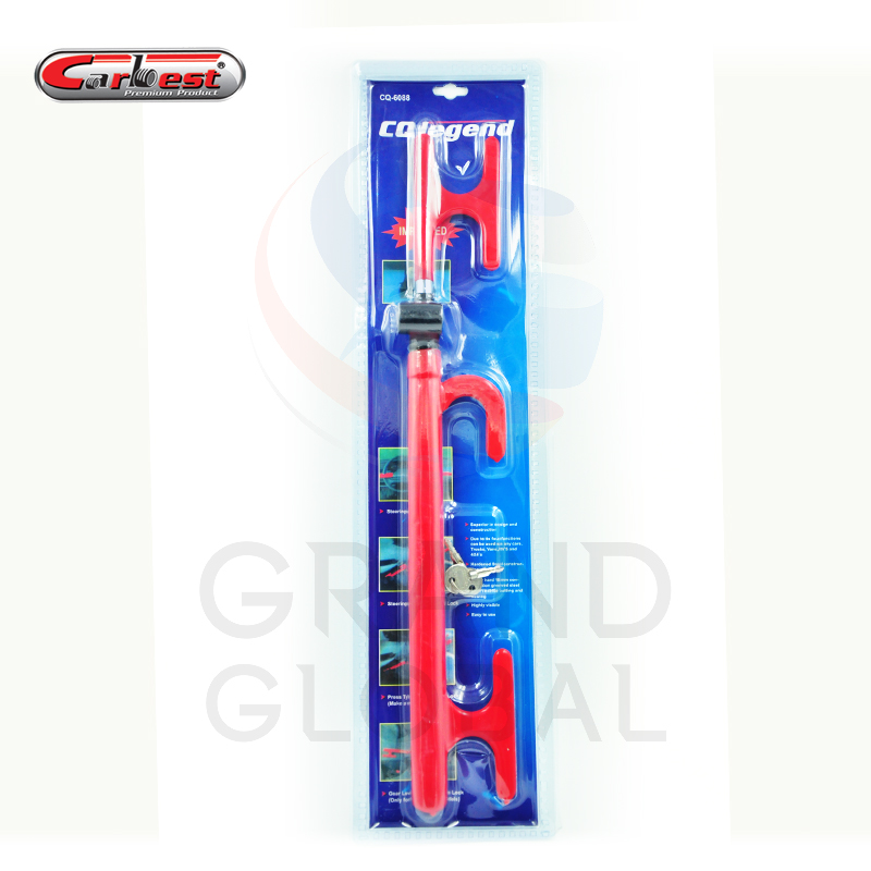 Carbest อุปกรณ์ กันขโมย อุปกรณ์ ล็อค รถยนต์ ที่ ล็อคพวงมาลัย และ ล็อคเบรค ( ล็อค พวงมาลัยรถยนต์ เบรค ) แบบ 2 IN 1