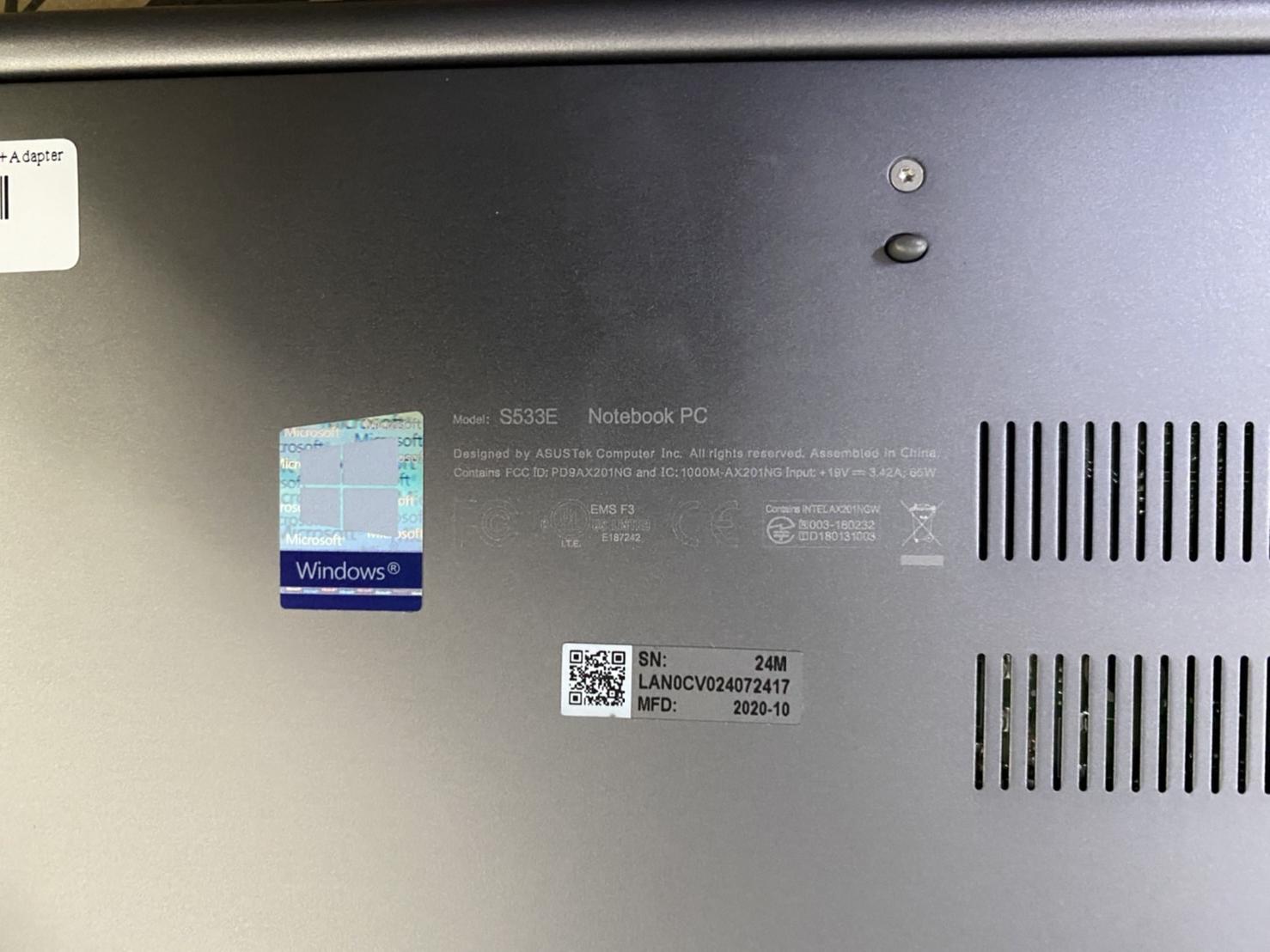 ASUS VIVOBOOK S15 S533EA-BQ049TS