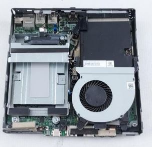 PC Mini มือสอง สภาพดี ประกันร้าน HP EliteDesk 800 G3 DM 35W (i7-7700T Ram8GB HDD1TB) พร้อมจอ 24 นิ้ว + KB&Mouse ครบชุด