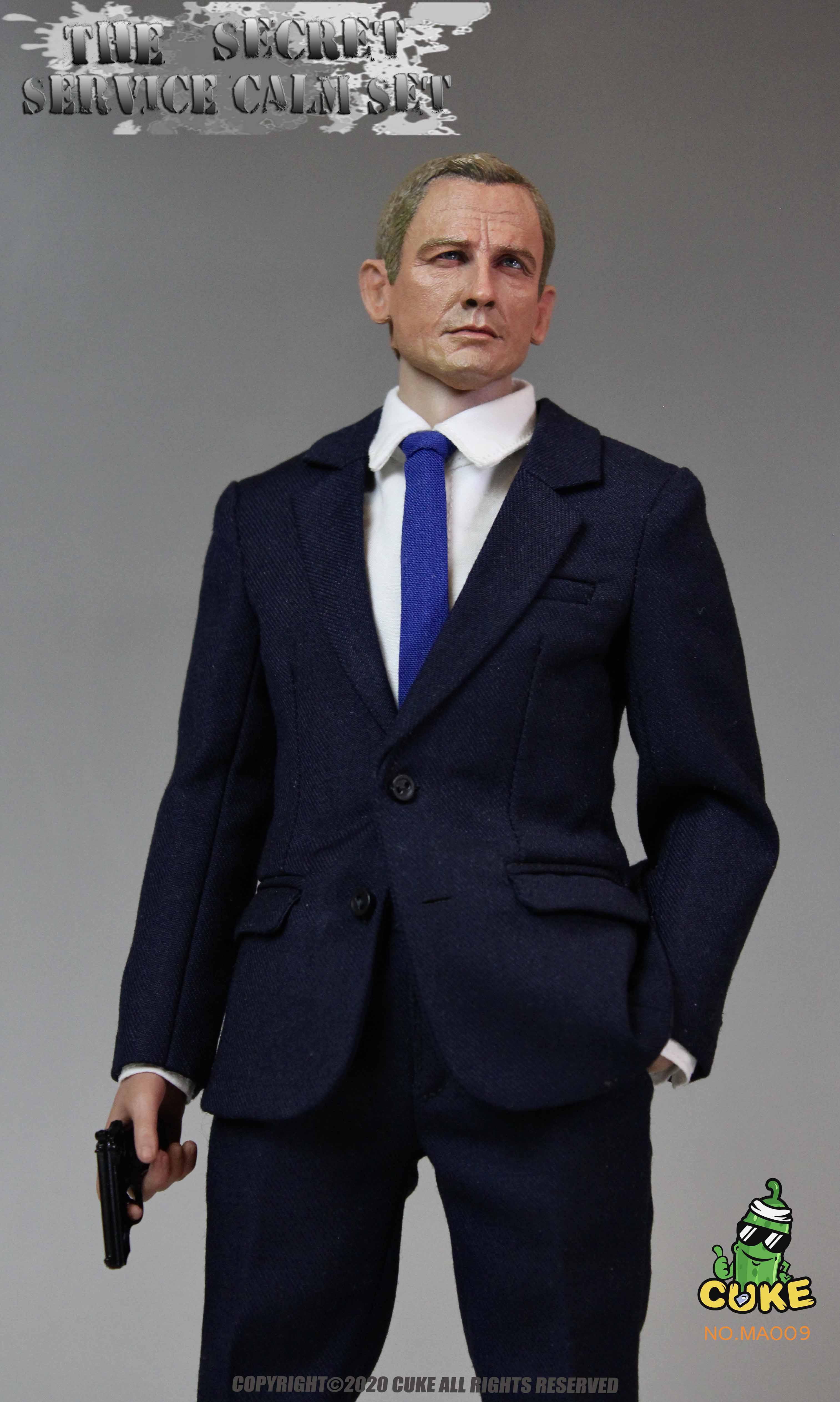 [สั่งจอง] CUKE TOYS MA-009A/B The Secret Service Calm Set Grey/Blue