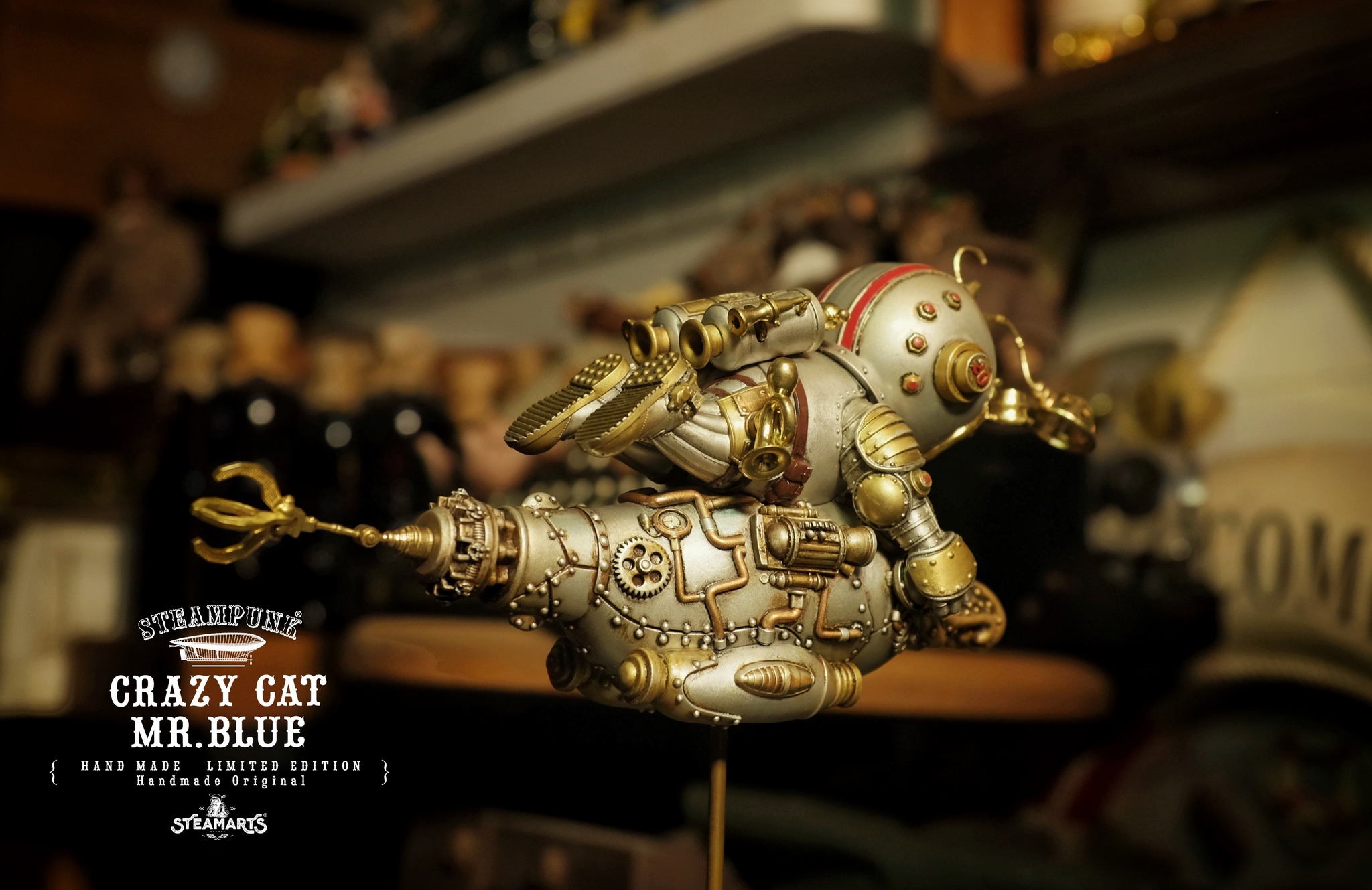 [สั่งจอง]STEAMARTS SA2024CCMB01 : SQUID KNIGHT MR.BLUE 22cm