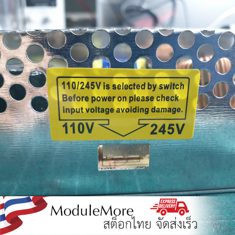 24V 10A สวิทชิ่งเพาเวอร์ซัพพลาย Switching power supply ( 220v ac to 24v dc) S-250-24