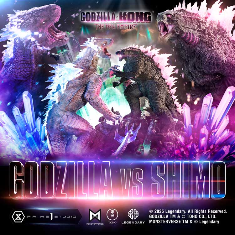 [สั่งจอง]Prime 1 Studio UDMGXK-01: Godzilla vs Shimo (Godzilla x Kong: The New Empire)