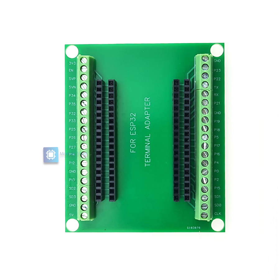 บอร์ดขยายขา ESP32-DevKit 38 Pin พร้อม Screw terminal ใช้งานง่าย ESP32-DevKitC Base