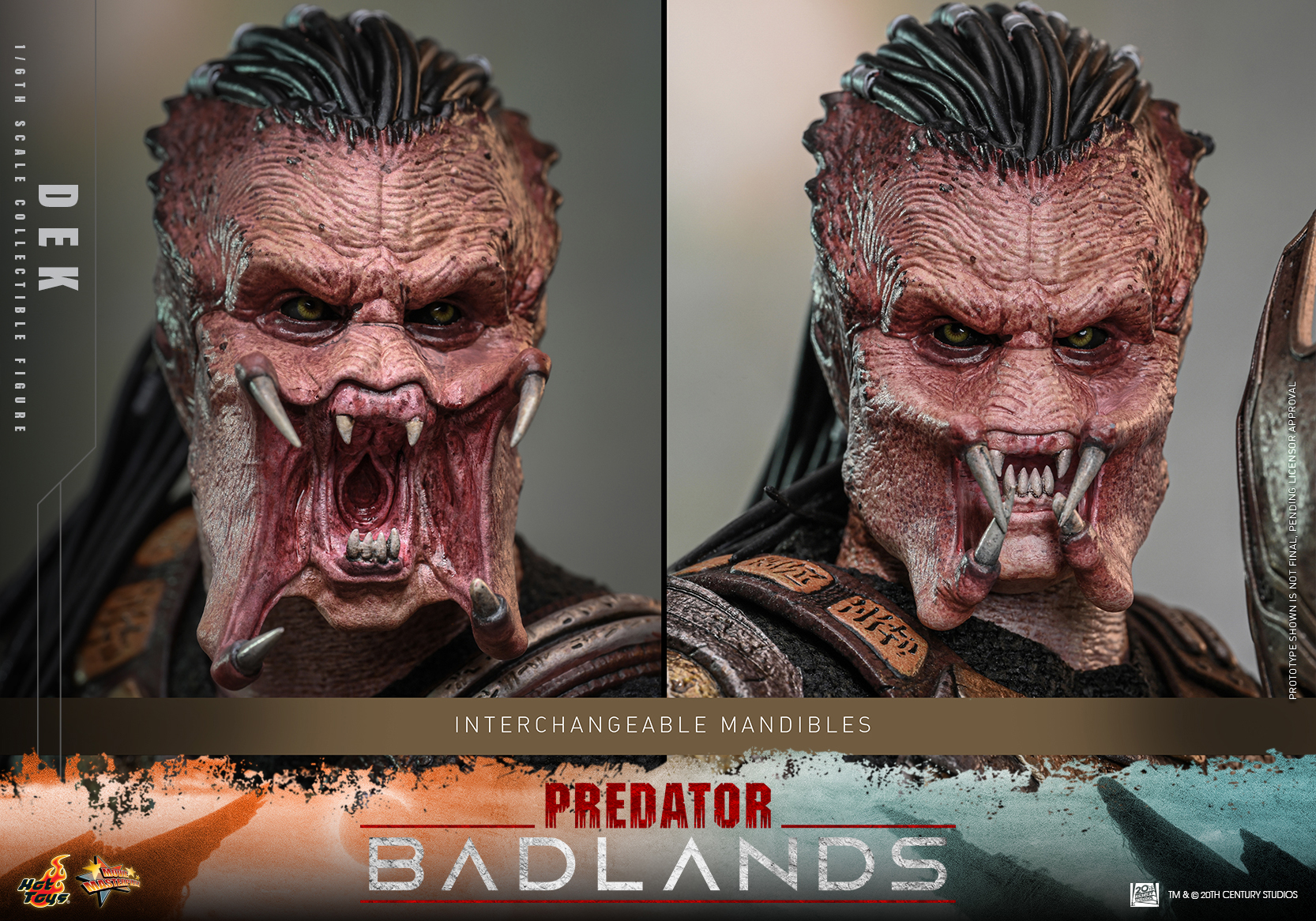 [สั่งจอง] Hot Toys 1/6 : Predator: Badlands