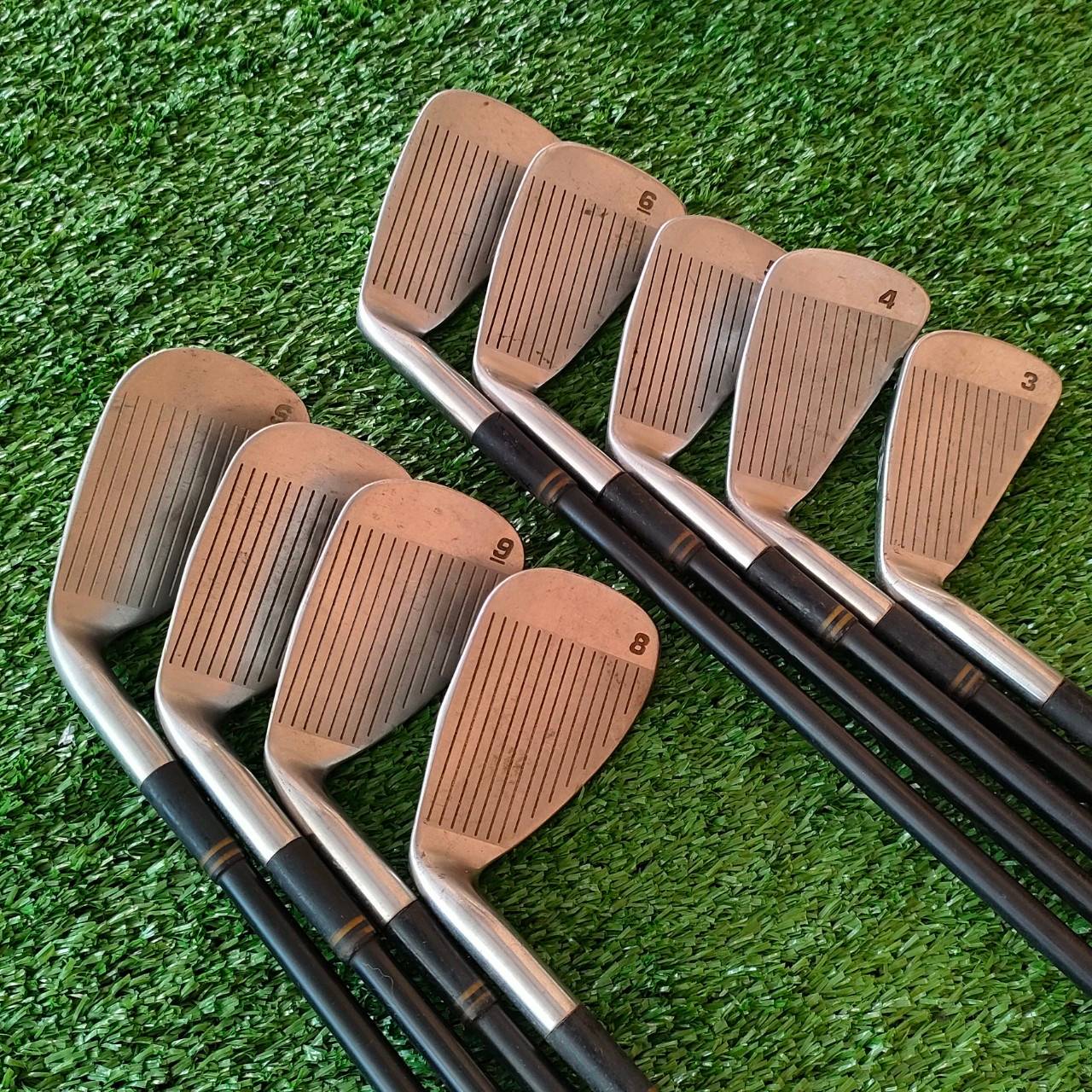 ชุดเหล็ก TOUR TOP-FLITE มีเหล็ก 3-9 เเละ PW SW ก้าน TOP FLITE-R ก้านกราไฟต์ เบาตีง่าย