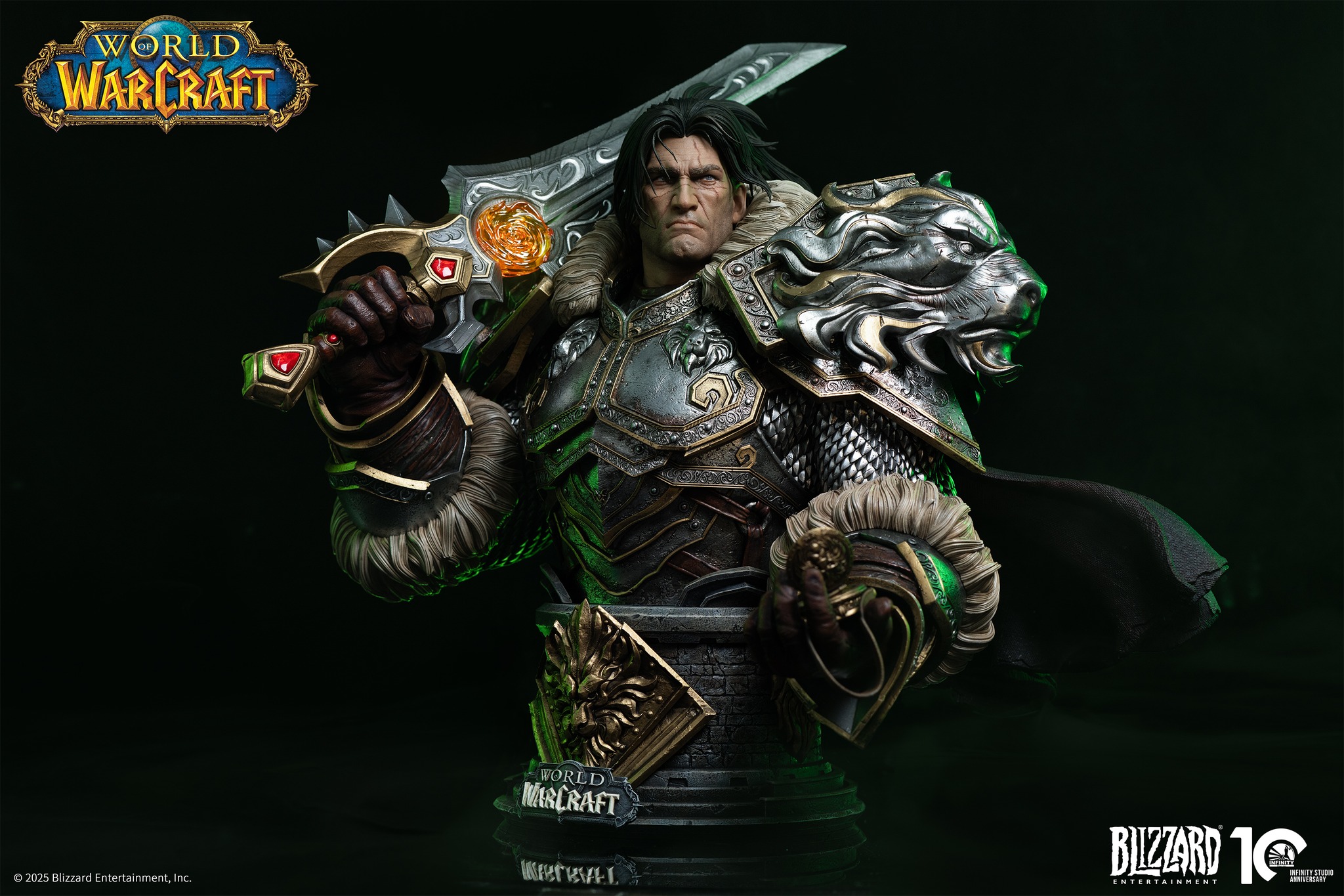 [สั่งจอง] Infinity Studio : Varian Wrynn 1/3 Bust (World of Warcraft)