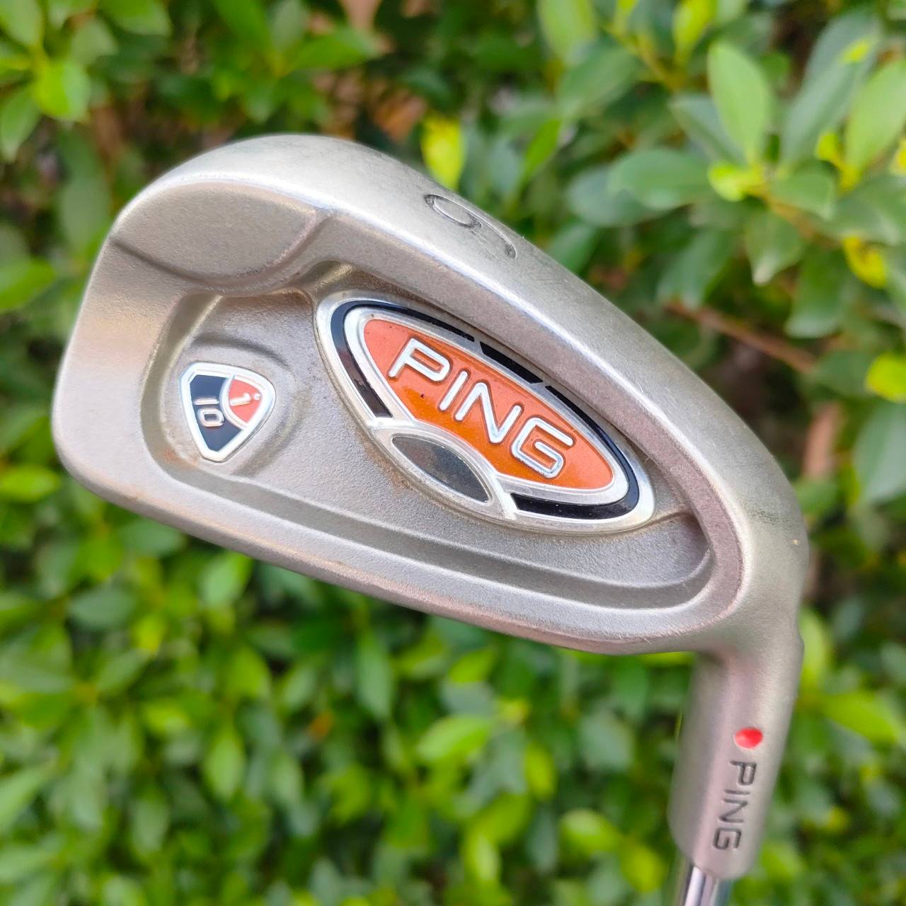 ชุดเหล็ก PING I10 จุดแดง มีเหล็ก 2 - 9 เเละ W ชุดใหญ่เต็มสูบ มีเหล็ก 2 ด้วย ก้าน CUSHIN PING เดิมๆ วัสดุ PING ไม่เหมือนใคร