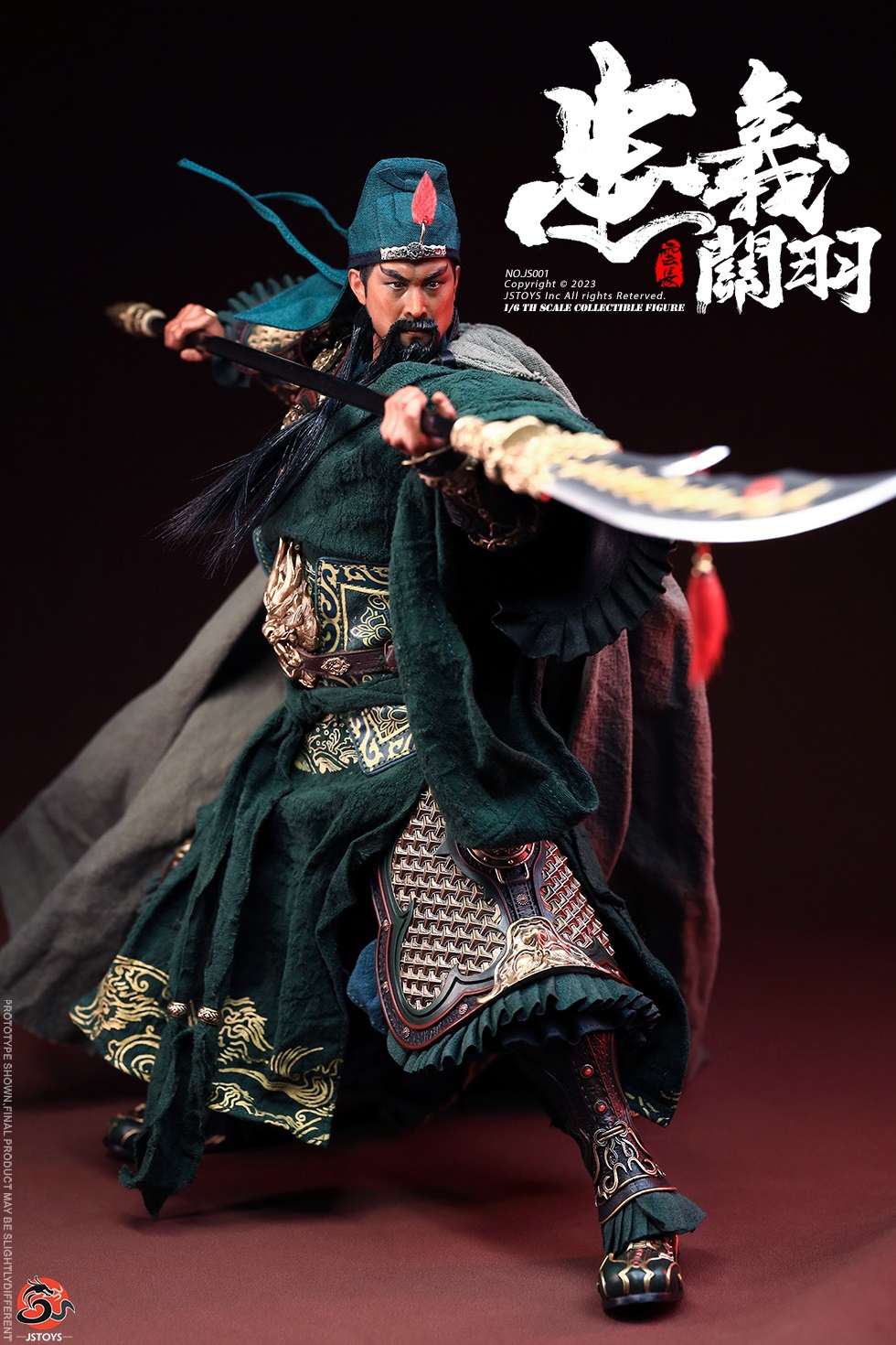 [สั่งจอง] JIASHENG JSTOYS 1/6 : THREE KINDOMS LOYAL RIGHTEOUS - GUAN YU YUCHANG