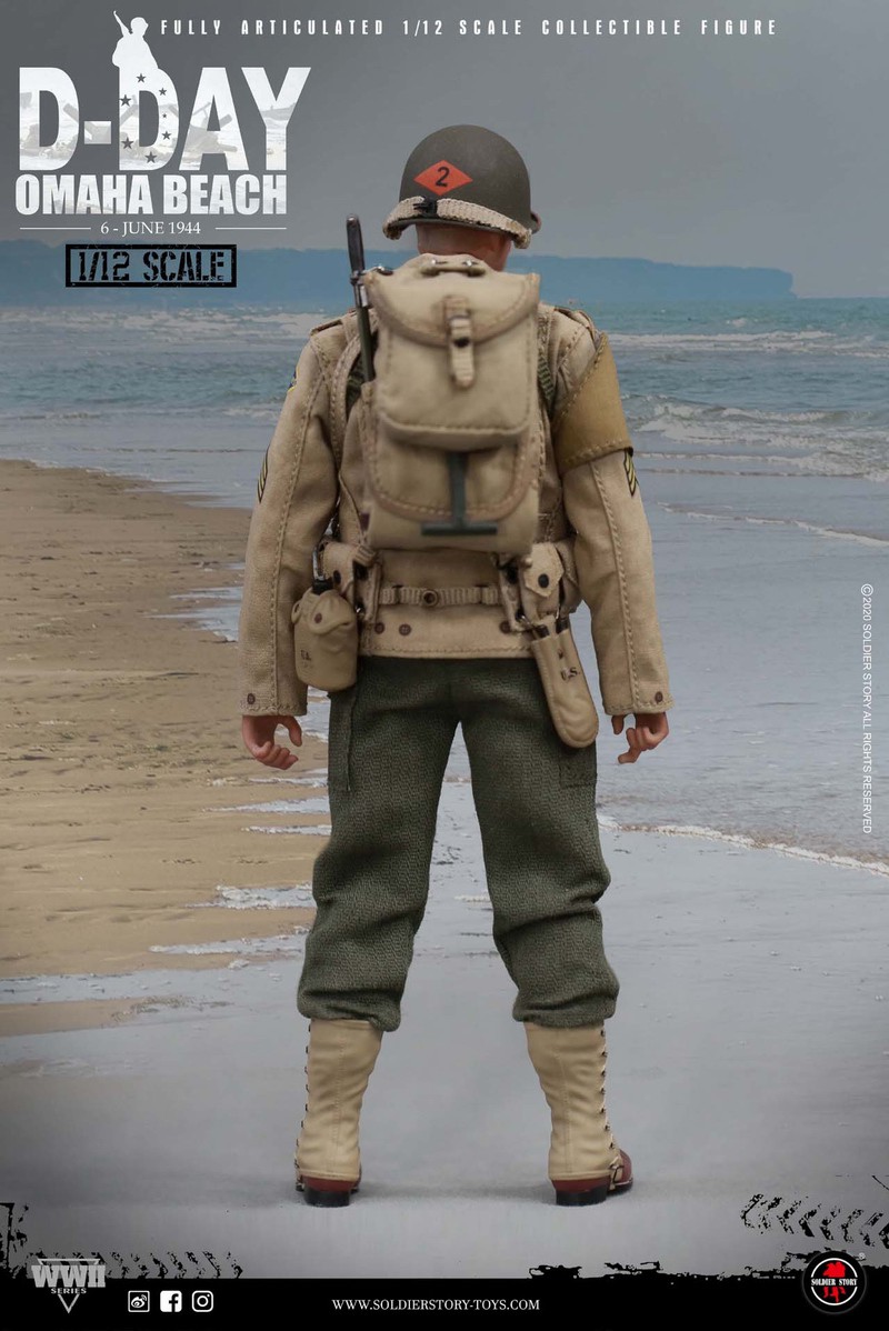 [สั่งจอง] SoldierStory SSM-005 1/12th Scale WWII US. 2nd Ranger Battalion “Sergeant”
