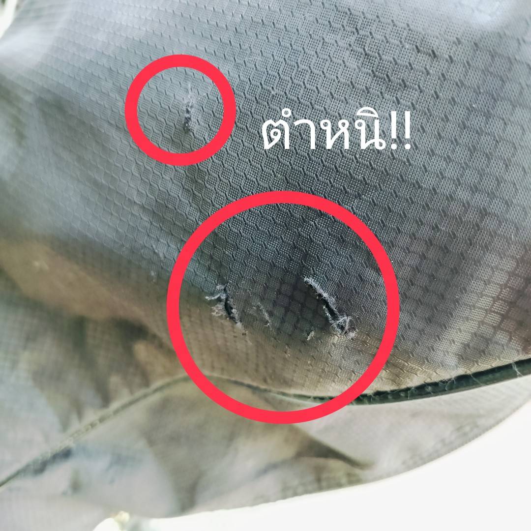 *** มีตำหนิเฉพาะ COVER *** ถุงกอล์ฟขาตั้ง Mercedes-Benz ขาตั้ง ของแท้ มือสอง เท่มากๆ ขาตั้งแข็งแรง ตำหนิที่ COVER