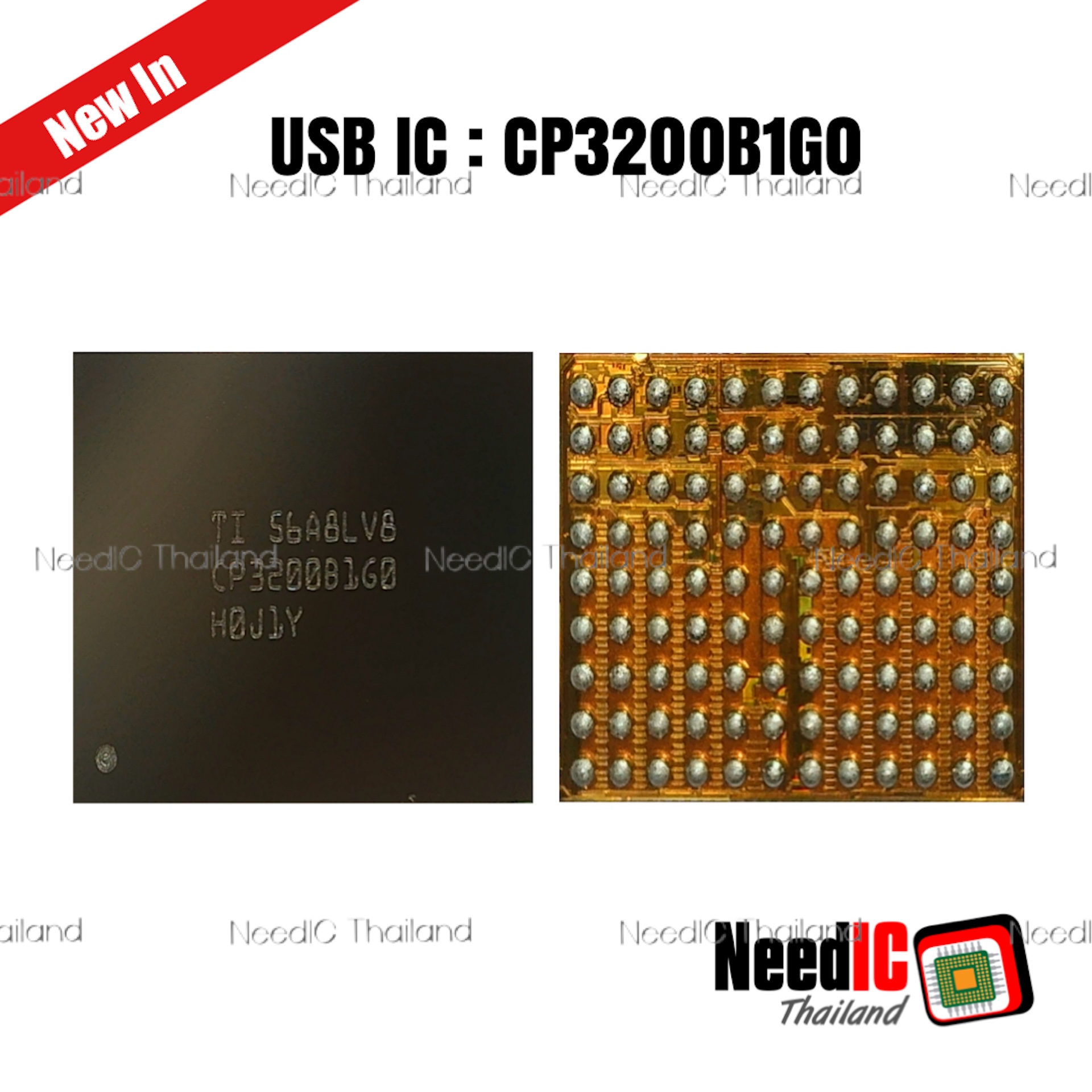 USB IC : CP3200B1G0 IC สำหรับ iPhone 16/iPhone 16 Pro/iPhone 160Pro Max/iPhone 16 Plus