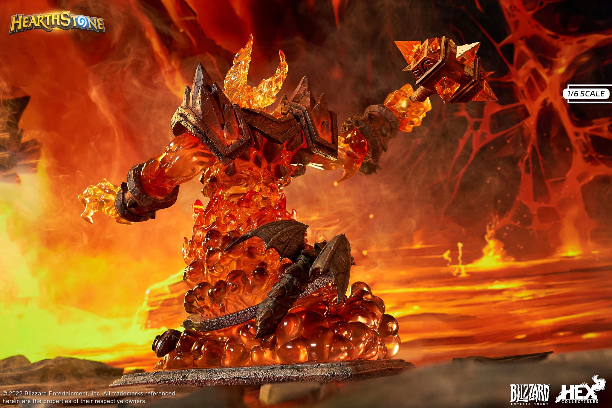 [สั่งจอง]HEX Collectibles : Ragnaros the Firelord Premium Statue (Hearthstone)