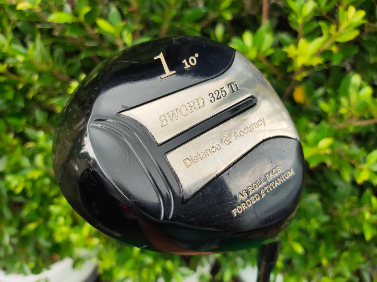Driver KATANA SWORD 325Ti หน้าเด้ง AS ROLL FACE FORGED TITANIUM