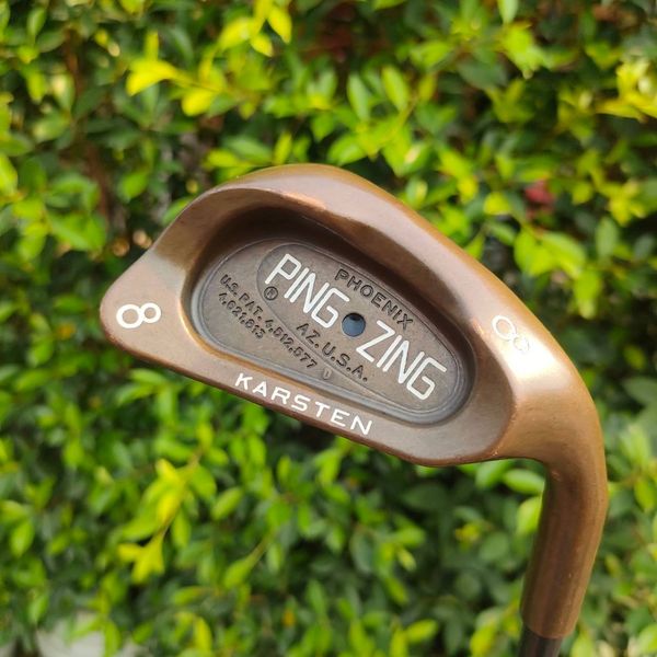 เหล็ก 8 PING ZING KARSTEN จุดดำ ก้าน ALDILA FLEX R beryllium copper แท้ๆ วัสดุสุดพรีเมี่ยม และหายากมากๆ สภาพสวยเลยครับ ก้านดีมากๆ