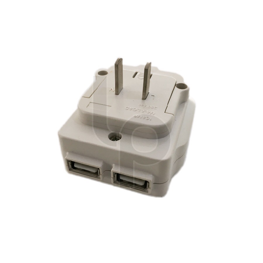 ปลั๊กอะแดปเตอร์ พร้อมช่อง USB MITSUMI