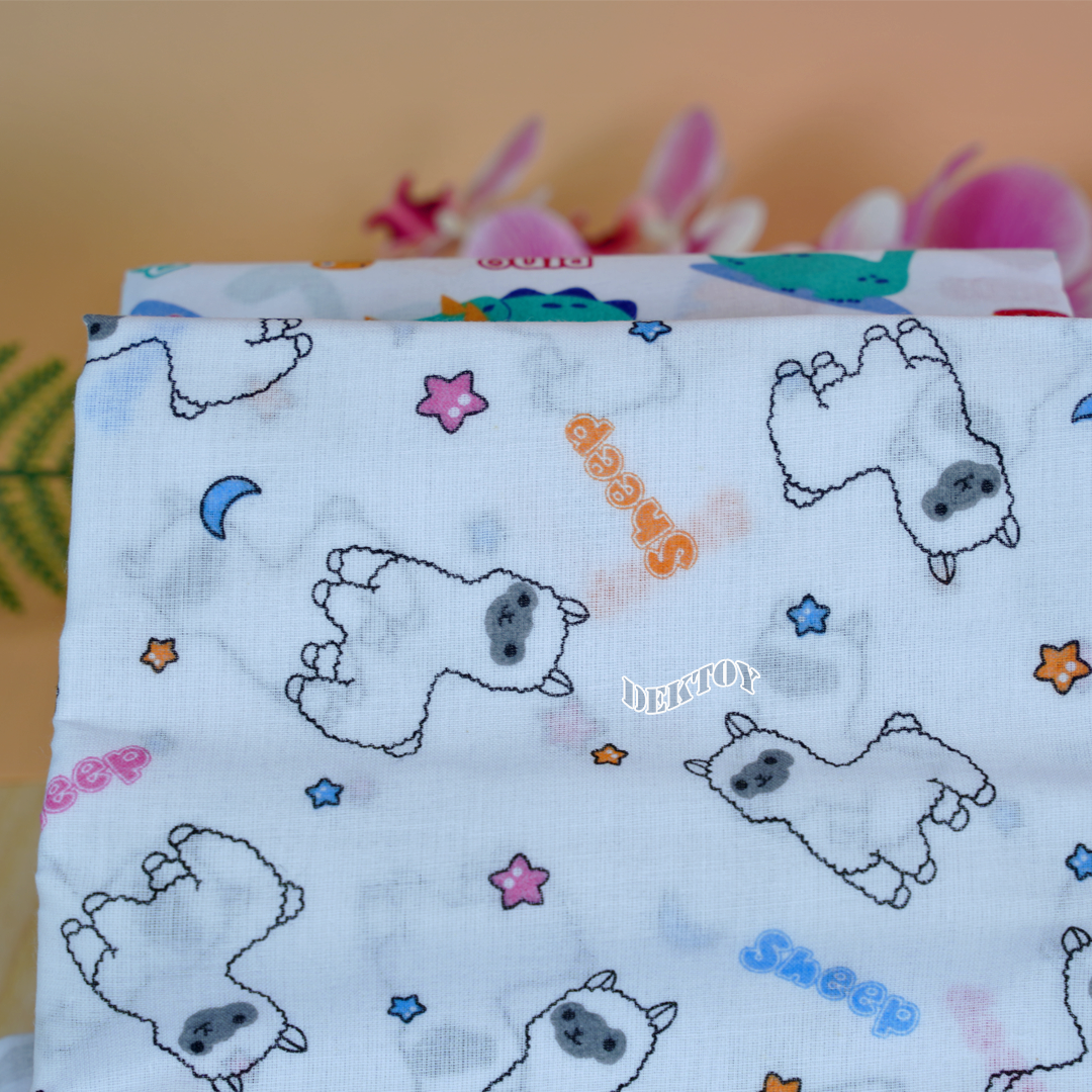 Babyplay ผ้าอ้อมสาลู2ชั้นเกรดB 27นิ้ว 12 ผืน