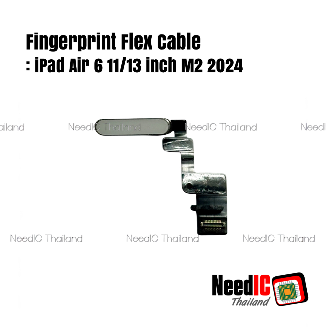 แพรปุ่มสแกนลายนิ้วมือ/Fingerprint Flex Cable สำหรับ iPad Air 6 11/13 inch M2 2024