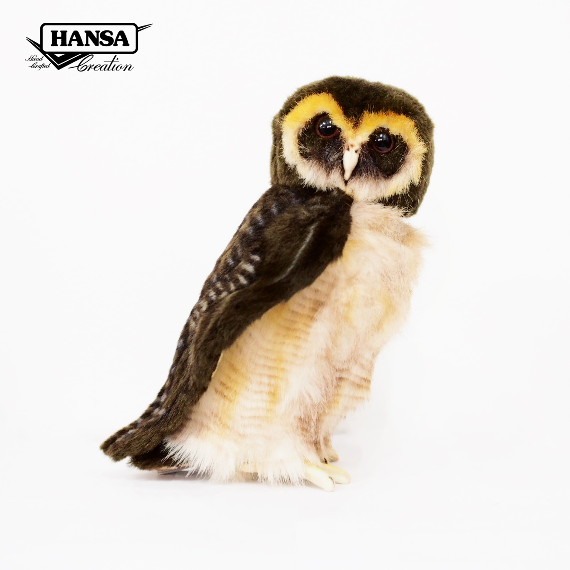 8082 Asian Brown Wood Owl 28cm. H