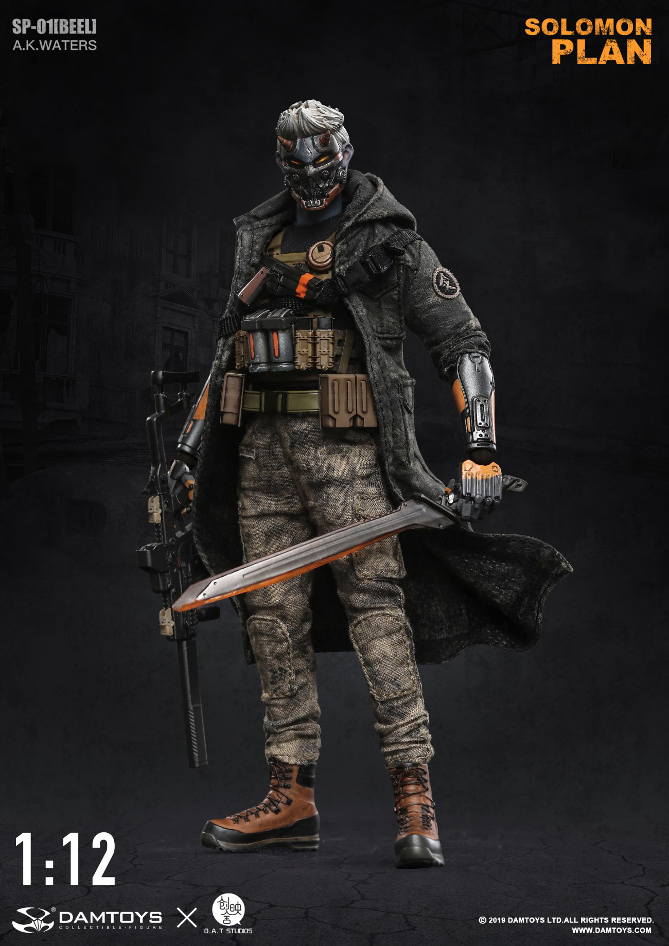 [สั่งจอง] DAMTOYS SIP001A/B/C 1/12 SOLOMON IN PLAN BEEL