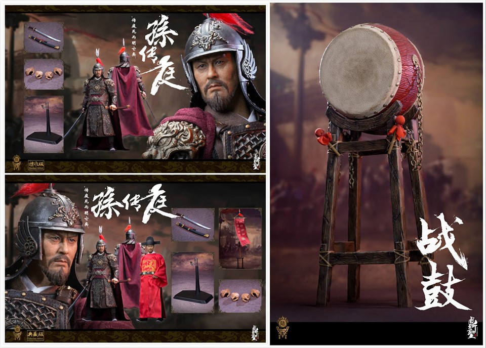 [สั่งจอง]DINGSHENG TOYS 1/6 DS005 A/B/C Famous general of the Ming Dynasty—Sun chuanting Standard /Deluxe Ver.
