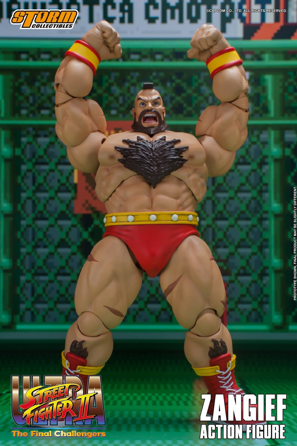 [สั่งจอง]Storm Toys CPSF22 1/12 : ULTRA STREET FIGHTER II - ZANGIEF