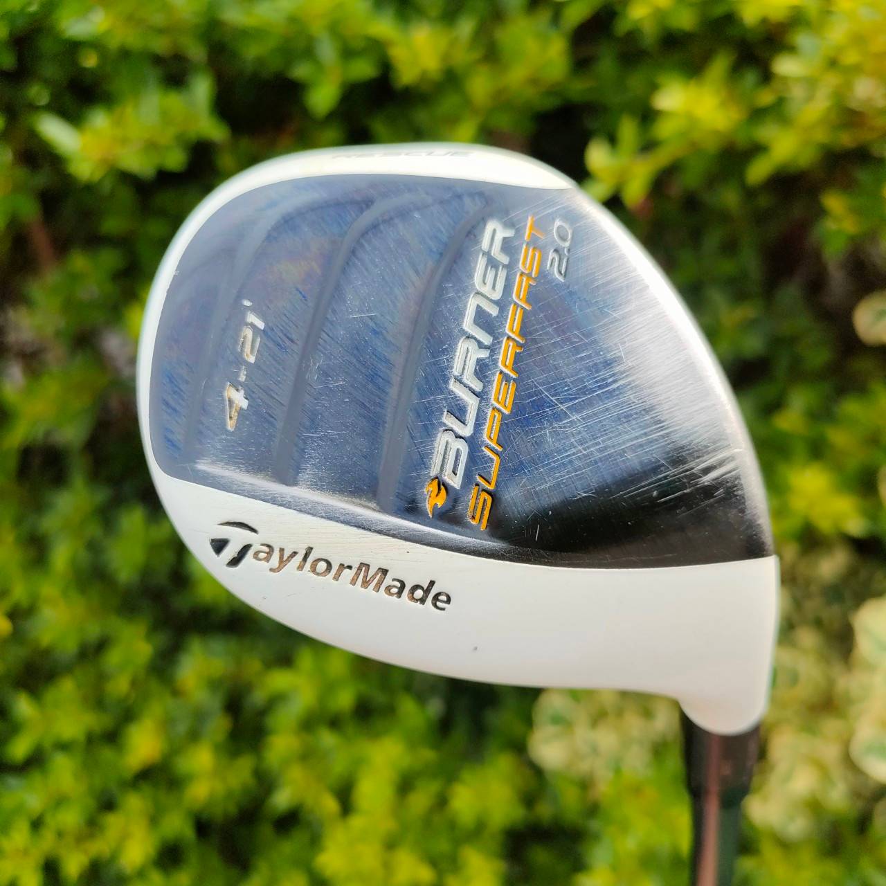HYBRID 4 TAYLORMADE BURNER SUPERFAST 2.0 องศา 20 ก้าน BURNER RE*AX FLEX S ** มาพร้อม COVER ตรงรุ่น!!! *** ไม้กอล์ฟมือสอง ของแท้ BY NakaraLuxurious