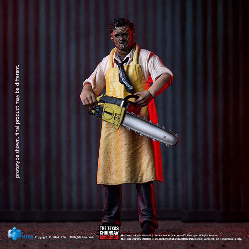 [สั่งจอง]Hiya EMT0264 1/18 : Texas Chainsaw Massacre(1974)LeatherFace - Killing Mask Standard Ver.