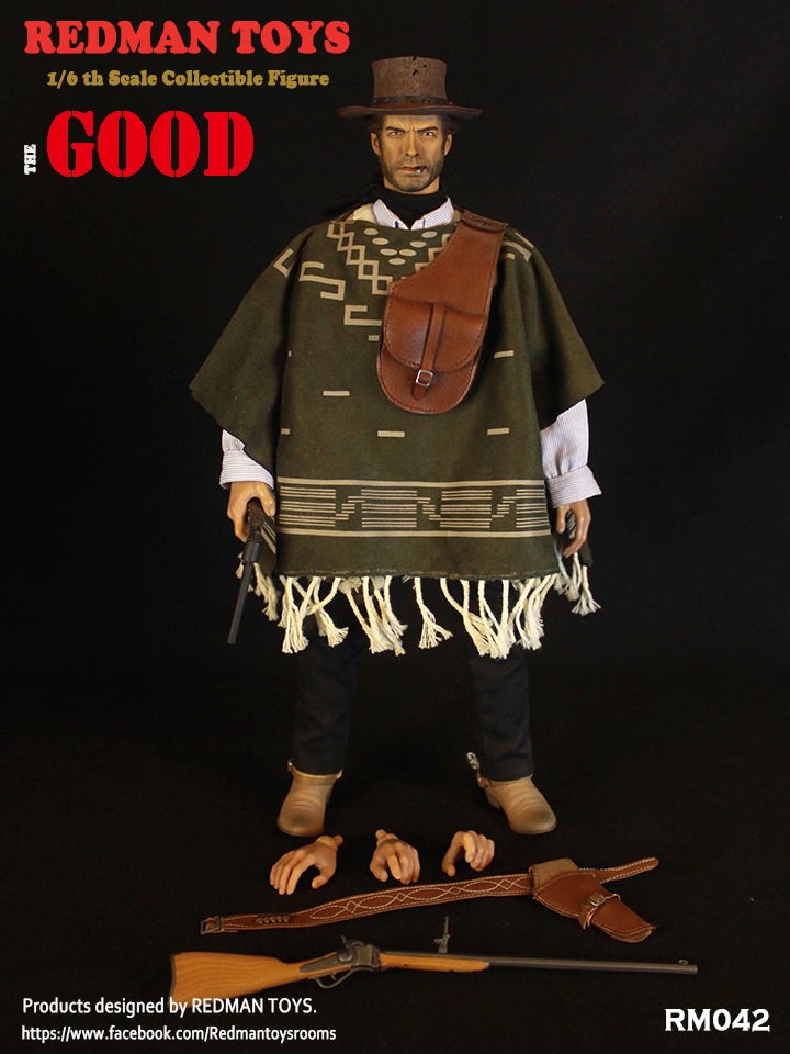 [สั่งจอง]ของเล่นเรดแมน 1/6 หุ่นสะสมหุ่นคาวบอย คนที่ดี / คนเลว / คนน่าเกลียด