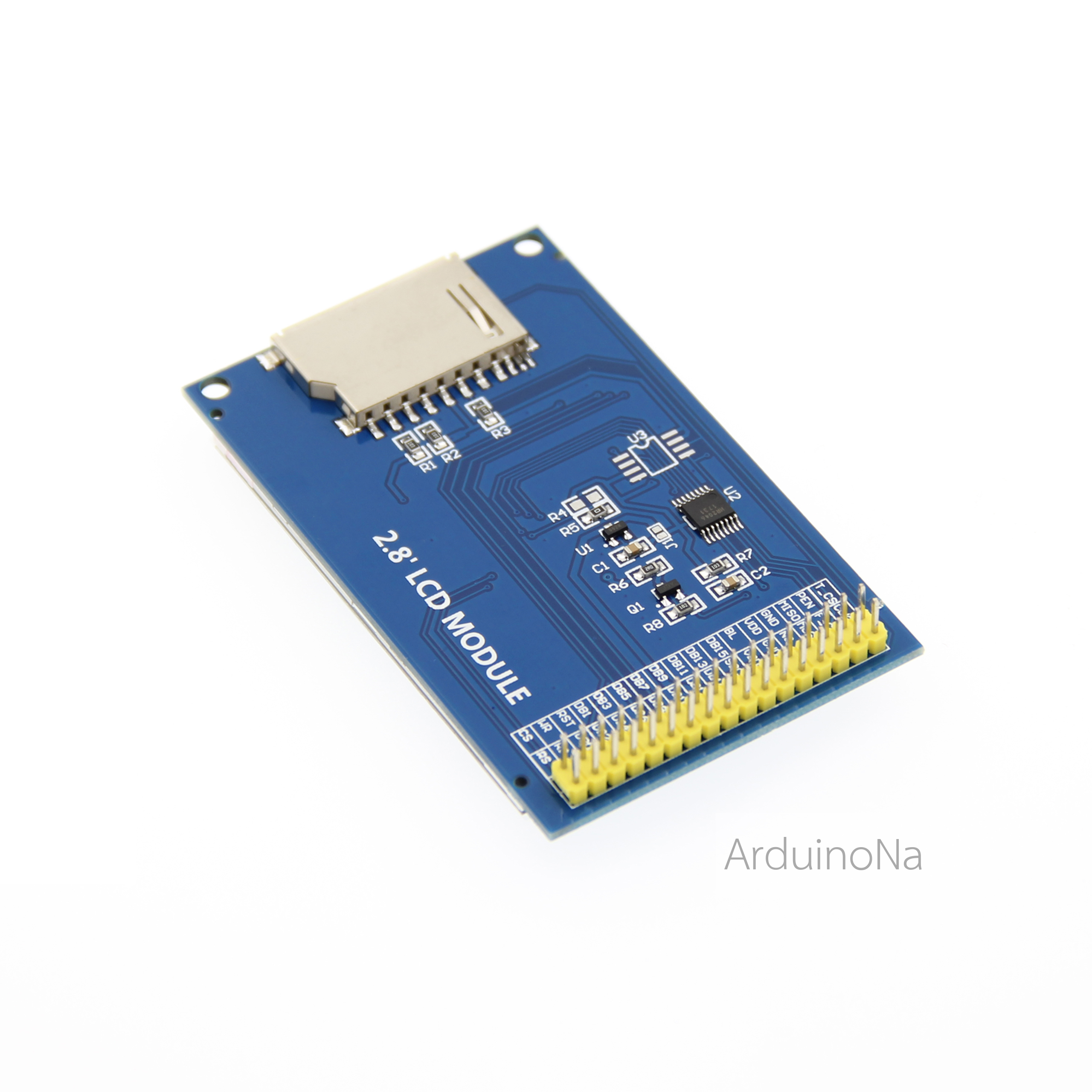 จอ 2.8 inch ILI9341 แบบ pararell 16bit TFT LCD screen LCD display with touch screen module 240X320 HD LCD screen