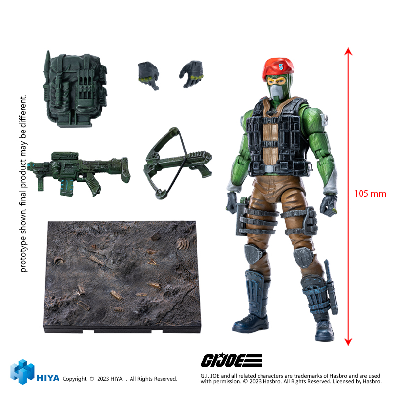 [สั่งจอง]Hiya 1/18 : G.I.Joe - Special Forces Bridgehead