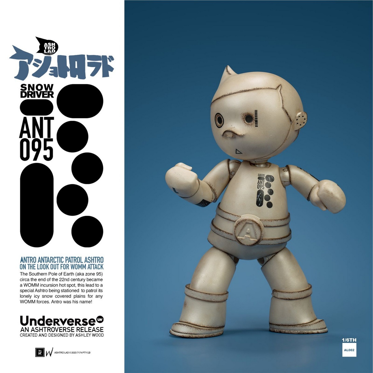 [สั่งจอง] Underverse ASHTROVERSE 8" : ANTRO ARCTIC PATROL ASHTRO LAD // SNOW DRIVER