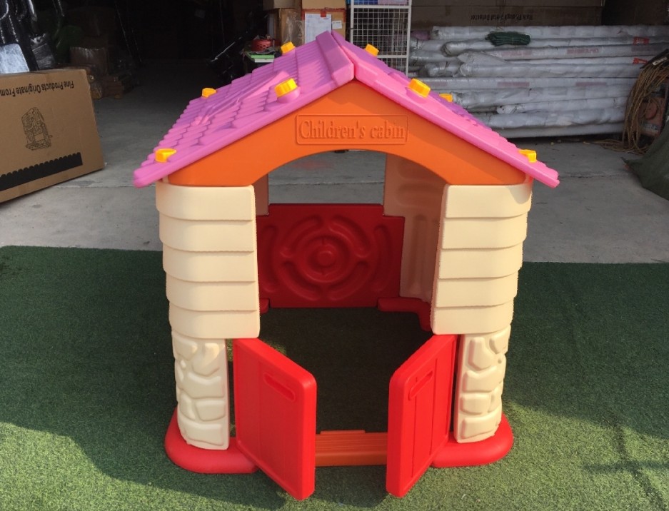 ส่งฟรี บ้านหลังคาแดง บ้านมีสุข ,บ้านของเล่น, บ้านคอกเด็ก ,บ้านพลาสติก ของเล่นเด็ก, พร้อมส่ง ราคาโรงงาน