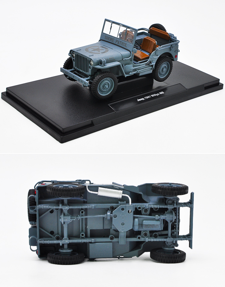 [สั่งจอง] JEEP WILLYS US ARMY 1/4 TON MILITARY WW II DIE CAST 1/18 BY WELLY 18036W