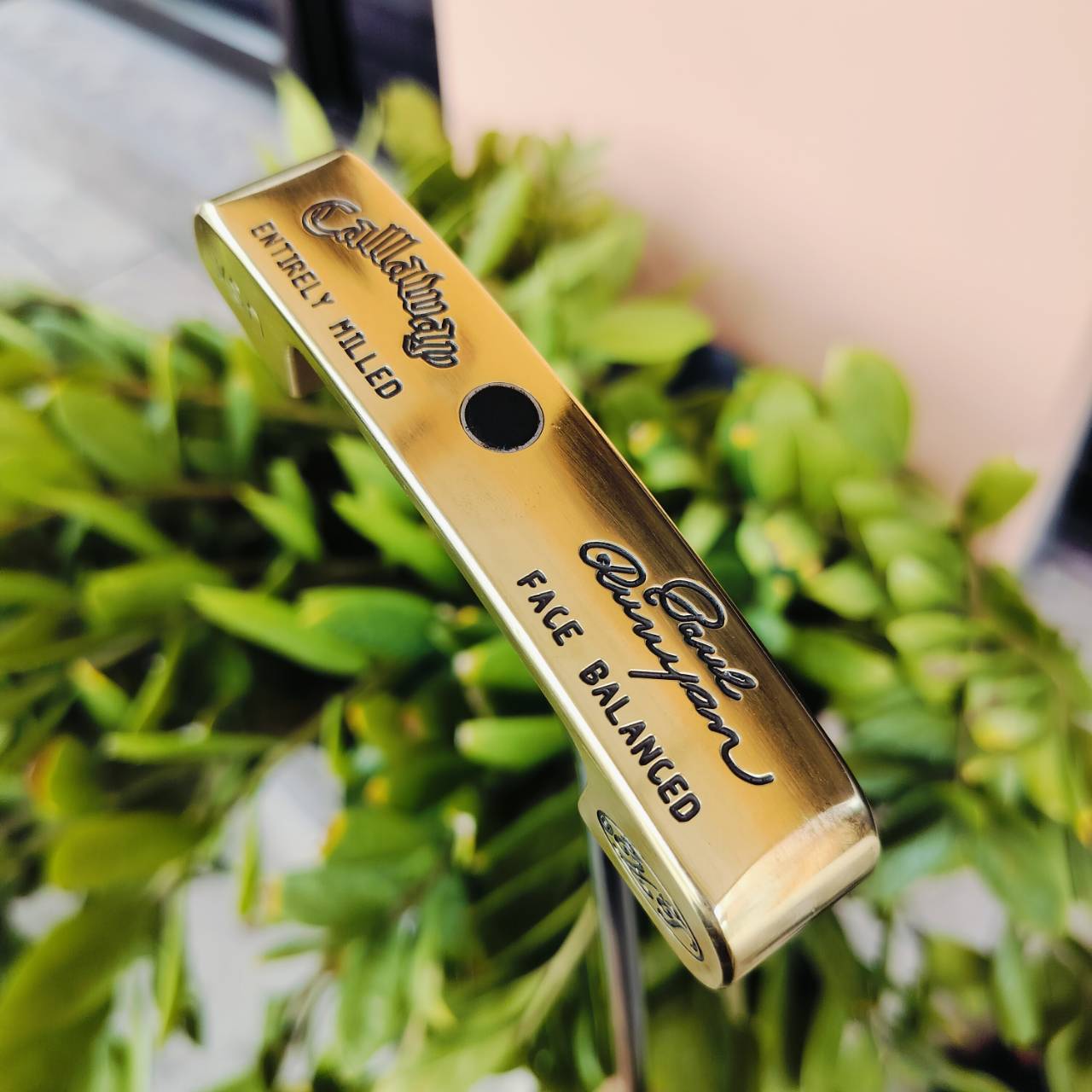 Callaway " Paul Runyun " S2H2 Entirely Milled ความยาว 34 นิ้ว พัตเตอร์ในตำนาน ก้านเจาะทะลุ และเสียบตรงกลางพัตเตอร์ FACE BLANCED ไม้กอล์ฟพรีเมี่ยมมือสอง ของแท้ By NakaraLuxurious