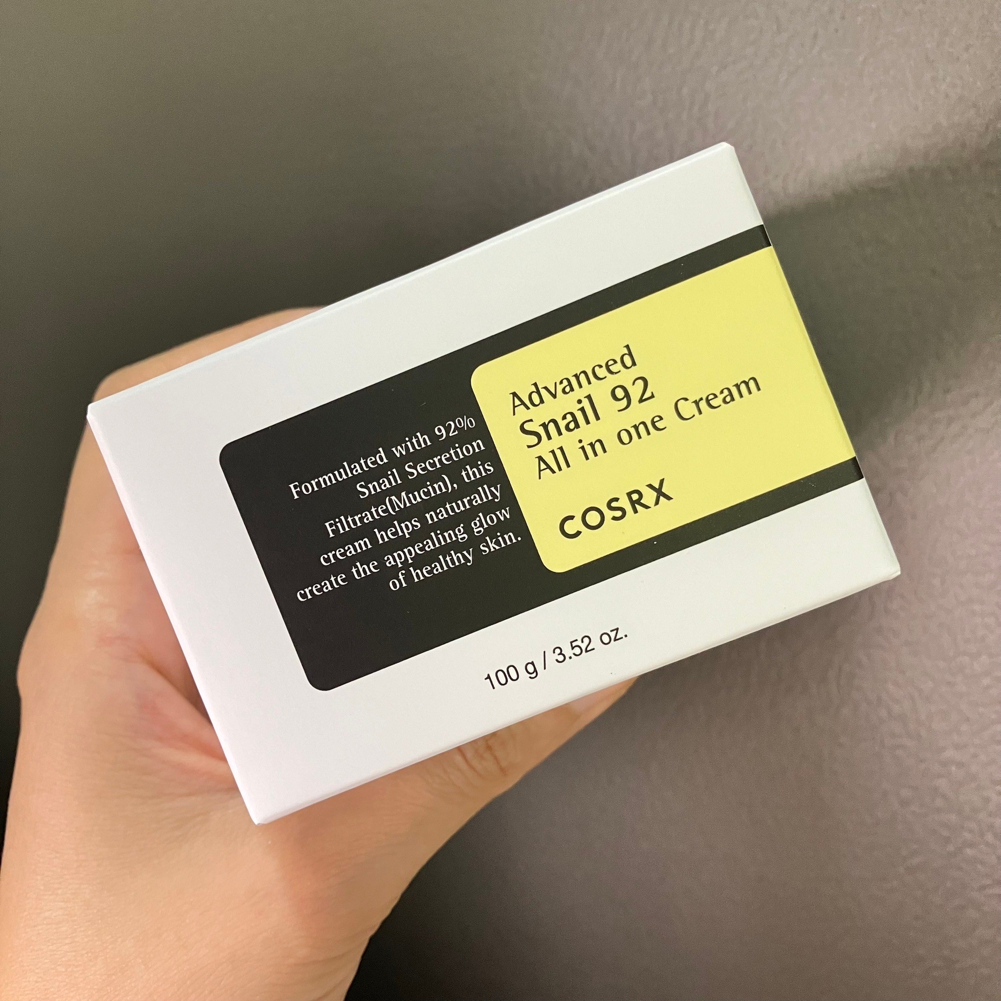 COSRX Advanced Snail 92 All In One Cream 100ml ครีมบำรุงผิวหน้าออลอินวัน