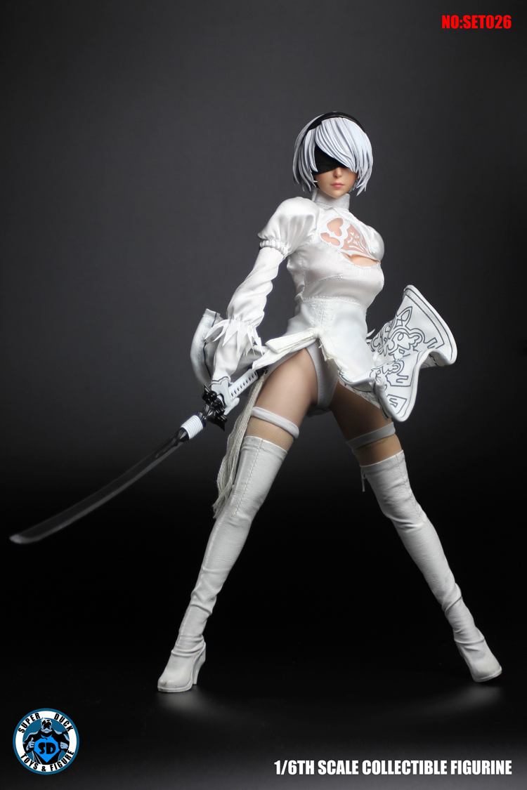 [สั่งจอง] SUPER DUCK SET026 1/6 Cosplay Series - Sexy Mannequin White Suit