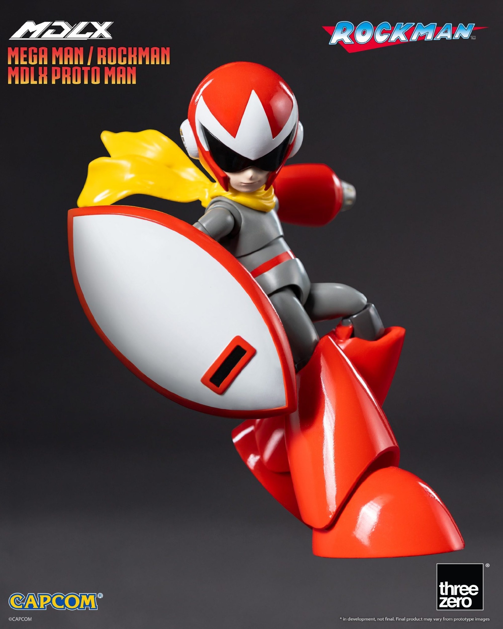 [สั่งจอง] Threezero : Mega Man MDLX - Proto Man (10.3 cm)